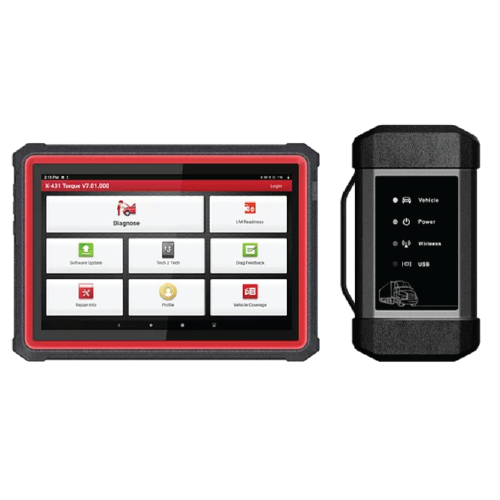 X-431 Torque -Super Large Display and Best in Class User Interface