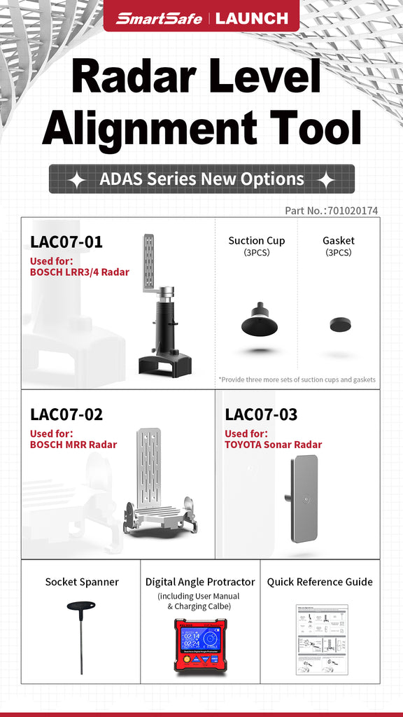 Level Alignment LAUNCH Radar Level Alignment Tool – Canada Auto Solutions